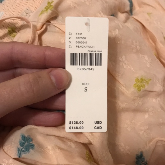 Anthropologie Scallop Babydoll MIDI Dress - Picture 6 of 6